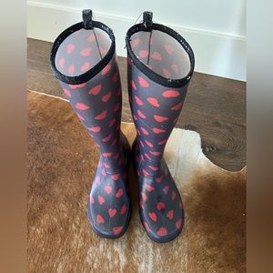 Regina Regis rain boots.  Size small